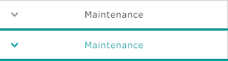 Maintenance